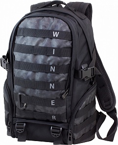 Рюкзак черный со слотами для USB и наушников (Winner, 407)